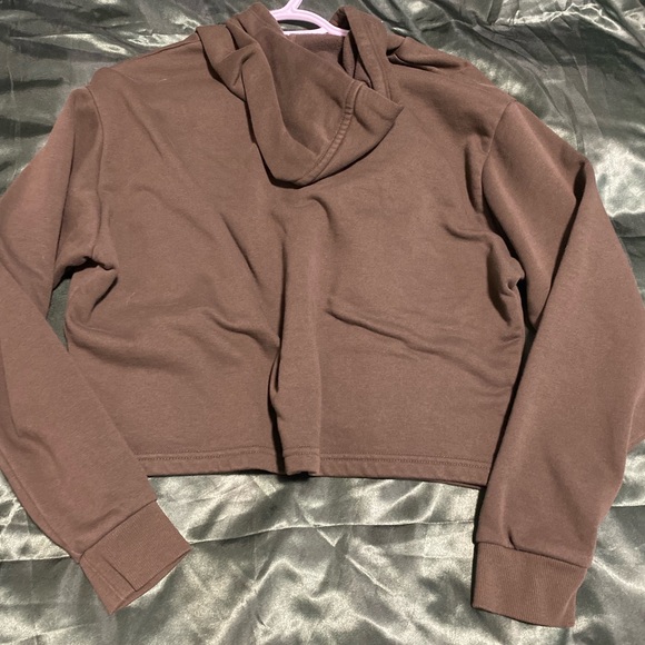 Forest green puma cropped sweater - Picture 2 of 3